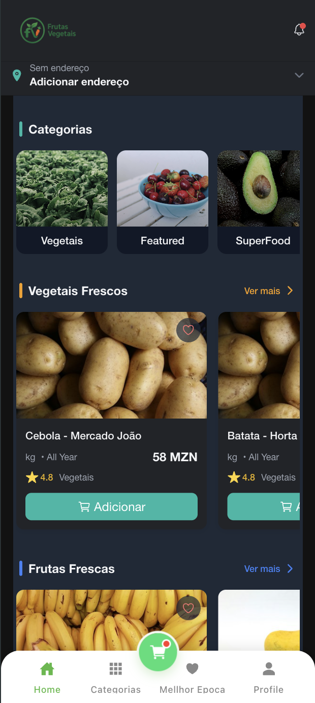 Frutas e Vegetais (FV) screenshot 2