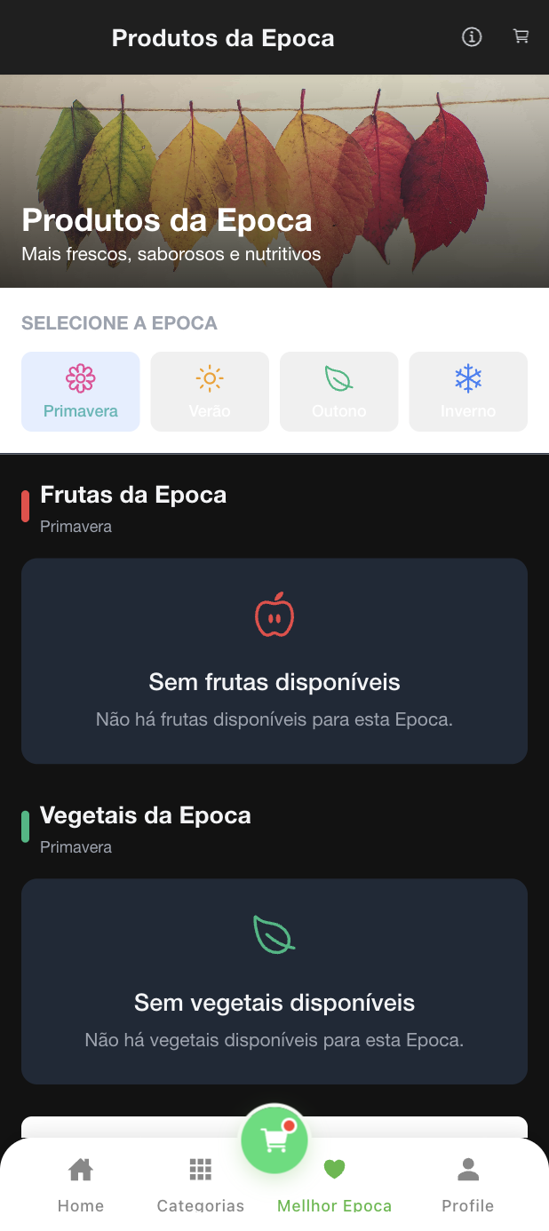 Frutas e Vegetais (FV) screenshot 1